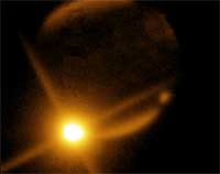 Cometa Shoemaker Levy 9 estrellándose contra Jupiter