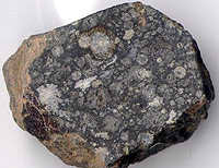 Fragmento del meteorito de Allende