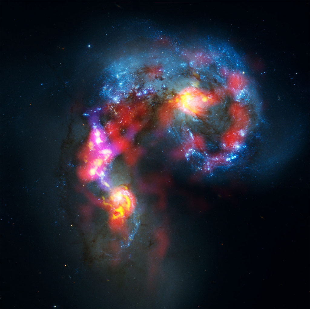 Hermosa imagen de una galaxia obtenida por el Observatorio Europeo Austral