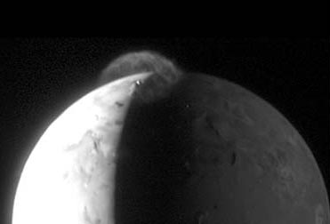 Volc�n en la luna Io