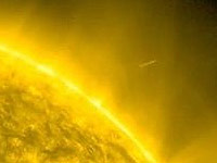 Cometa Lovejoy acercándose al sol