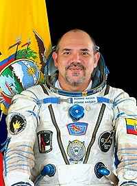 Ronnie Nader Bello, primer astronauta del Ecuador