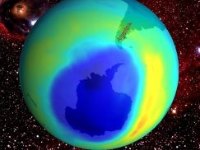 Agujero en la capa de ozono en el Polo sur