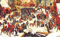 Muchas obras de Brueghel, con paisajes invernales, corroboran lo descubierto por la ciencia sobre la 
