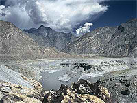 Glaciares del Hindukush, en los Himalayas