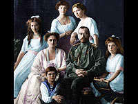 El Zar Nicolás II y su familia