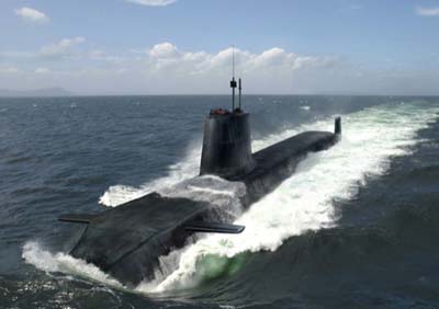 El submarino Astute puede generar su propio aire y agua y mantenerse sin repostar durante un año.