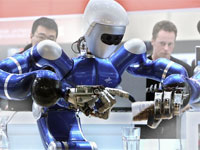Prototipo de robot industrial humanoide
