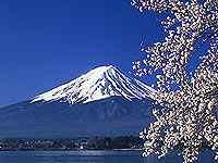 Monte Fuji en primavera.