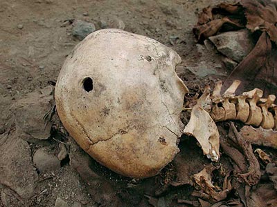 El cuerpo corresponde a un hombre fallecido en agosto de 1536 y se encontraba en fardos funerarios junto a m�s v�ctimas de una guerra contra los espa�oles