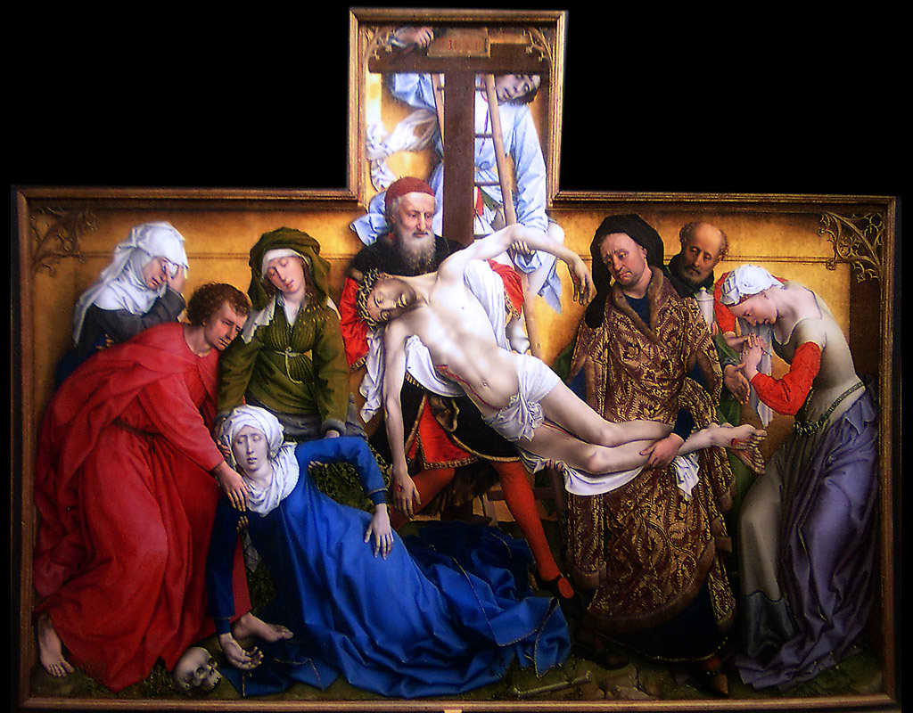 El descendimiento de la cruz (De Kruisafneming), es considerada la obra maestra del pintor flamenco Roger van der Weyden. Es un óleo sobre tabla, pintado probablemente en 1436. Se exhibe actualmente en el Museo del Prado de Madrid.