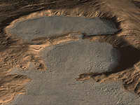 Glaciares en Marte. Procesamiento. Danny Ayala Hinojosa