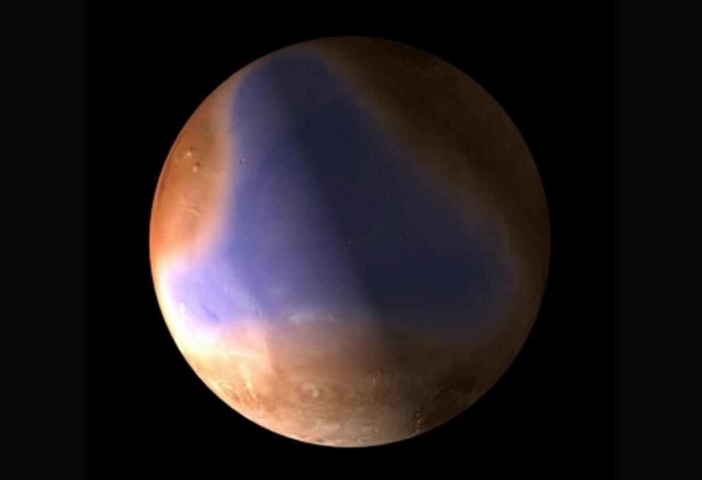 Usando un radar, la sonda Mars Express de la ESA, ha detectado sedimentos que recuerdan al fondo del oc�ano dentro de los l�mites, previamente identificados, de antiguas l�neas de costa en Marte