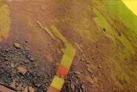 Superficie de Venus captada por la sonda Venera soviética