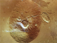 Volcán marciano Ceraunius Tholus