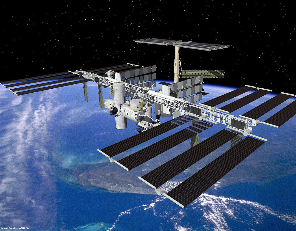 Estación Espacial Internacional una vez finalizada su construcción en el 2010