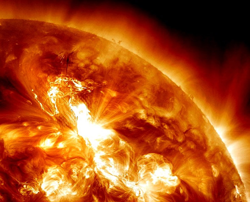 Erupción solar fue de clase M8,7 ocurrida el 20 de enero del 2012