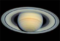 Planeta Saturno visto por el Hubble