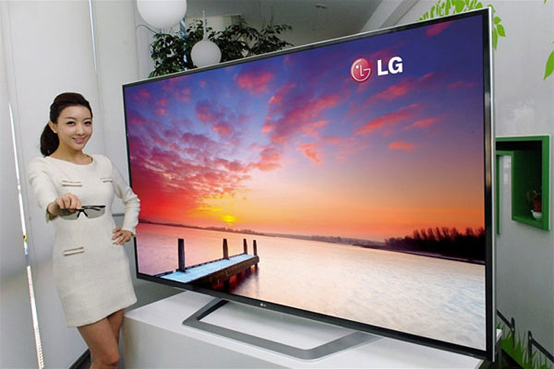 El nuevo televisor de LG contará con más de 8 millones de píxeles que permitirá ver contenido 3D en ultra-definición.