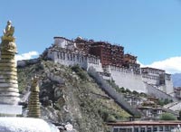 Templo budista Potala Gong, Lhasa, Tibet