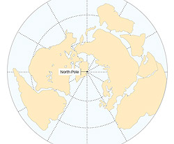 Así se verá el polo norte en 100 millones de años