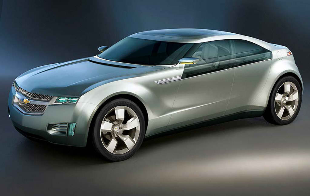 El Chevrolet Volt, alcanzar� una velocidad m�xima de 160 kil�metros por hora, impulsado por bater�as de i�n-litio recargables.
